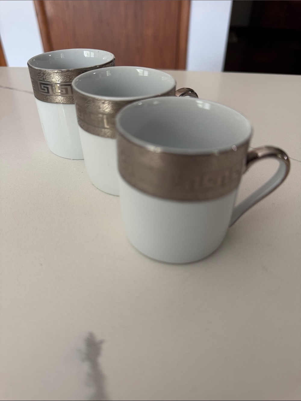 Fine porcelain mini Turkish coffee cups